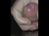 Stroking My Big Fat Bell Shaped Cock While Talking Dirty