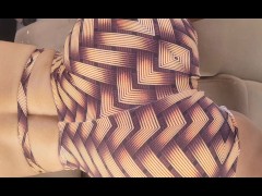 This ass can even support a giant BBC, hot and round ass, the rectum is delicious.
