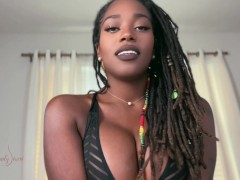 Cheat On Your Wife and Creampie Your Goddess - Screenshot 1 of 16 - Ebony Femdom
