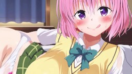 【To LOVEる -とらぶる】モモちゃんのでか太ももでチンチンいじめられる動画