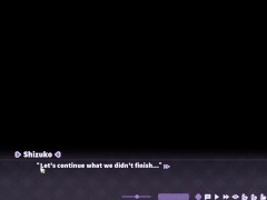 Summer Clover Hentai Uncensored Fucking my jealous boss Shizuku in standing position