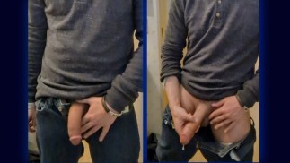 Stroking Thick Massive Cock