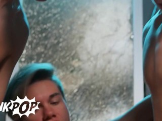 TWINKPOP - Road Trip Turns Into Orgy With Troye Dean, Jake Preston, Maverick Sun And Jordan Lake