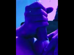 Pump Action Shooter Purple and Blue