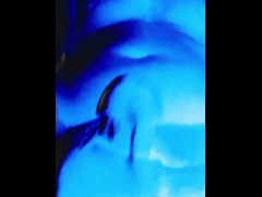 Blue Negative Stroke And Blast