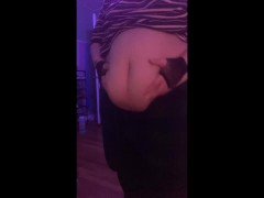 20 year old trans guy plays with his growing belly - Screenshot 15 of 16 - Feedee Weight Gain
