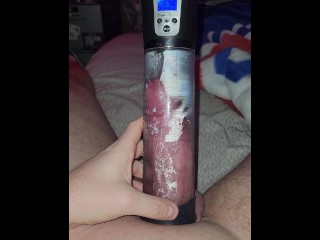 Pumping my Cock