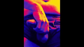 Sunset Series Stroke & Cum #1