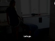 Princess and her foot slave for fun (femdom, choking, shoe worship, foot worship, bratty feet, toes)