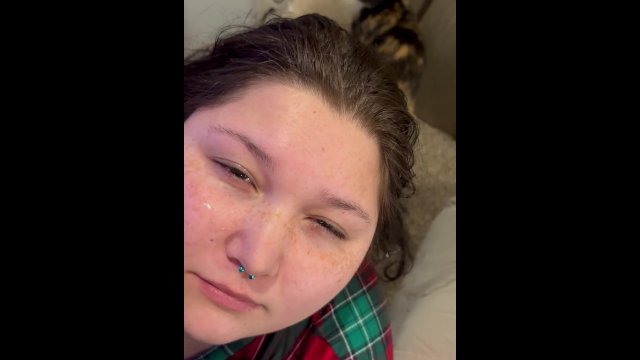 My neighbor loves to cumshot all over my face)