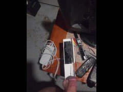 Pissing lots on a TV, remotes and a Wii