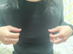 ヒートテック越しの乳首いじりが気持ちよすぎて3回連続イキ！ - Screenshot 6 of 16 - 日本人オナニー