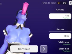 Overwatch Webcam - Part 25 - Widowmaker Choke On Dildo By HentaiSexScenes
