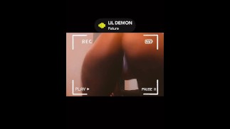 Big Booty Ebony Bouncing Her PrettyBrownBunz