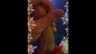 Хибби ZoomedIn - Merry Xmas поглаживание члена