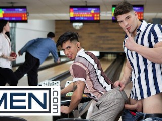 Bowling Alley Fuckdown/ MEN / Malik Delgaty, Angel Santana