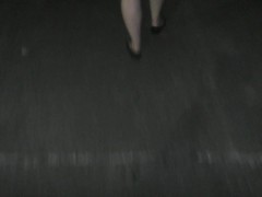 Kiwi Trashy MILF Public Disgrace pissed on in busy street while taking out the rubbish