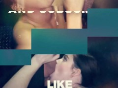 GOTH QUEEN Slurps On Dick After Dick At The Gloryhole - Screenshot 15 of 16 - Blowjob