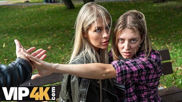 ВИП4К. Hot и игривая блондинка Zlata Shine изменяет своей подруге с Большим Боссом