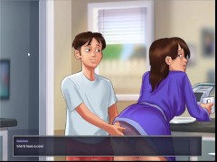 Summer Time Saga sexual gameplay (STEP MOM scense) - Screenshot 3 of 16 - Porn Games