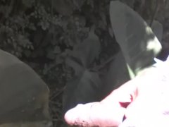 FREAKY EBONY PISSING IN PUBLIC - Screenshot 10 of 16 - Outdoor