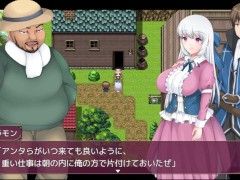 【#02 寝取られ村の聖女妻(体験版)実況】爆乳人妻が酪農家に種付けプレス中出しされてしまい・・(2DアニメーションNTRファンタジーRPG同人エロゲ―) 5/16