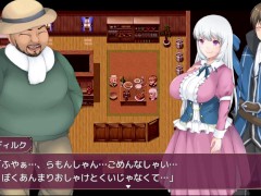 【#02 寝取られ村の聖女妻(体験版)実況】爆乳人妻が酪農家に種付けプレス中出しされてしまい・・(2DアニメーションNTRファンタジーRPG同人エロゲ―) 7/16