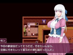 【#02 寝取られ村の聖女妻(体験版)実況】爆乳人妻が酪農家に種付けプレス中出しされてしまい・・(2DアニメーションNTRファンタジーRPG同人エロゲ―) 8/16