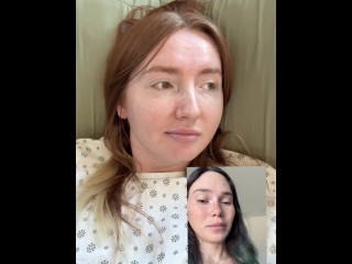 占主导地位的护士操她的病人以治愈疾病