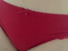 Taking off panties showing heart shaped anal plug while  rubbing - Screenshot 4 of 16 - Ass