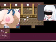 【#03 寝取られ村の聖女妻(体験版)実況】爆乳人妻が家畜小屋でおっぱい揉まれイラマチオフェラで口内射精されてしまい・・(2DアニメーションNTRファンタジーRPG同人エロゲ―) 7/16