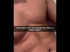 Snapchat affair: Girlfriend cheats on her skinny cuck with her training partner after yoga.