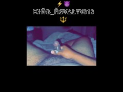 BBC SOLO MALE BUSTING A NUT