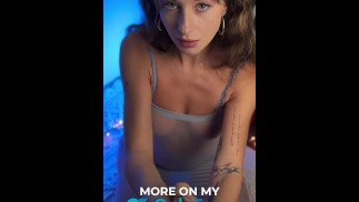 Sexy girl stroking a dick