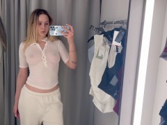 Exploring Transparent Clothes | ZARA try on haul | Try on Haul with Anastasia