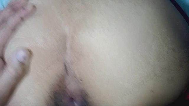 Cute transman gets pussy pounded by transwoman