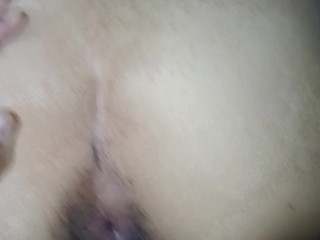 Cute транс-мужчину долбит в киску трансженщина