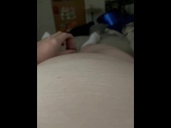 P.O.V chubby guy jerk off