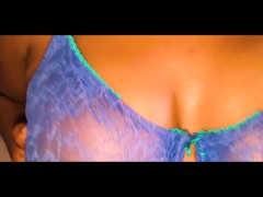 Busty Brunette Uses Your Dick To Cum Before Going Out - Screenshot 14 of 16 - Amateur Pov