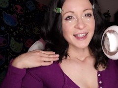 CAN I PLEASE LICK YOUR EARS? Moaning BracesGirl