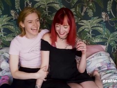 Ersties - Hot Circus Performer From the UK Has an Explosive Orgasm with Eva