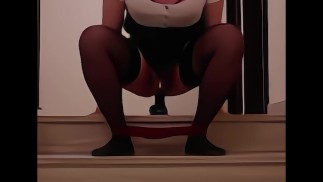 Sissy Dildo Anal Training