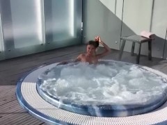 Hot Monika Fox Takes Winter Jacuzzi In Mountains - Screenshot 15 of 16 - Public
