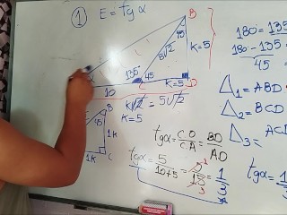 Trigonometria: Triângulos Notáveis ​​- Exercício 1