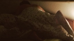Fucking my horny wife in bed under the blanket