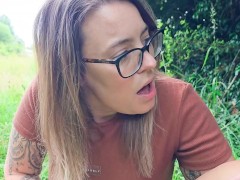 Filthy public masturbation with old, cum filled, used condom. Dirty Slut! - Screenshot 7 of 16 - Cum Play