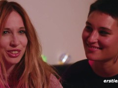 Ersties - Hot Lesbian Couple Belle & Amba Share a Passionate Experience