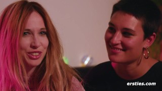 Ersties - Hot Lesbian Couple Belle & Amba Share a Passionate Experience