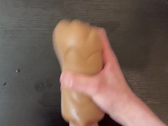 Fucking a Blowjob pocket pussy (3 in 1 realistic blowjob pocket pussy)