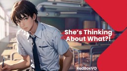 Mind Reader Catches Your Dirty Thoughts In Class (Risky Sex/Creampie)